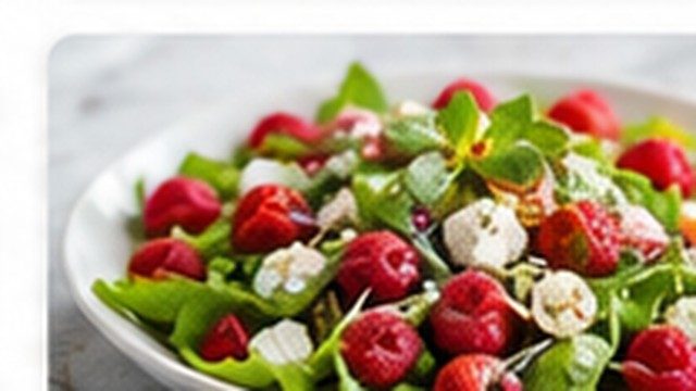 Ahududulu Yaz Salatası